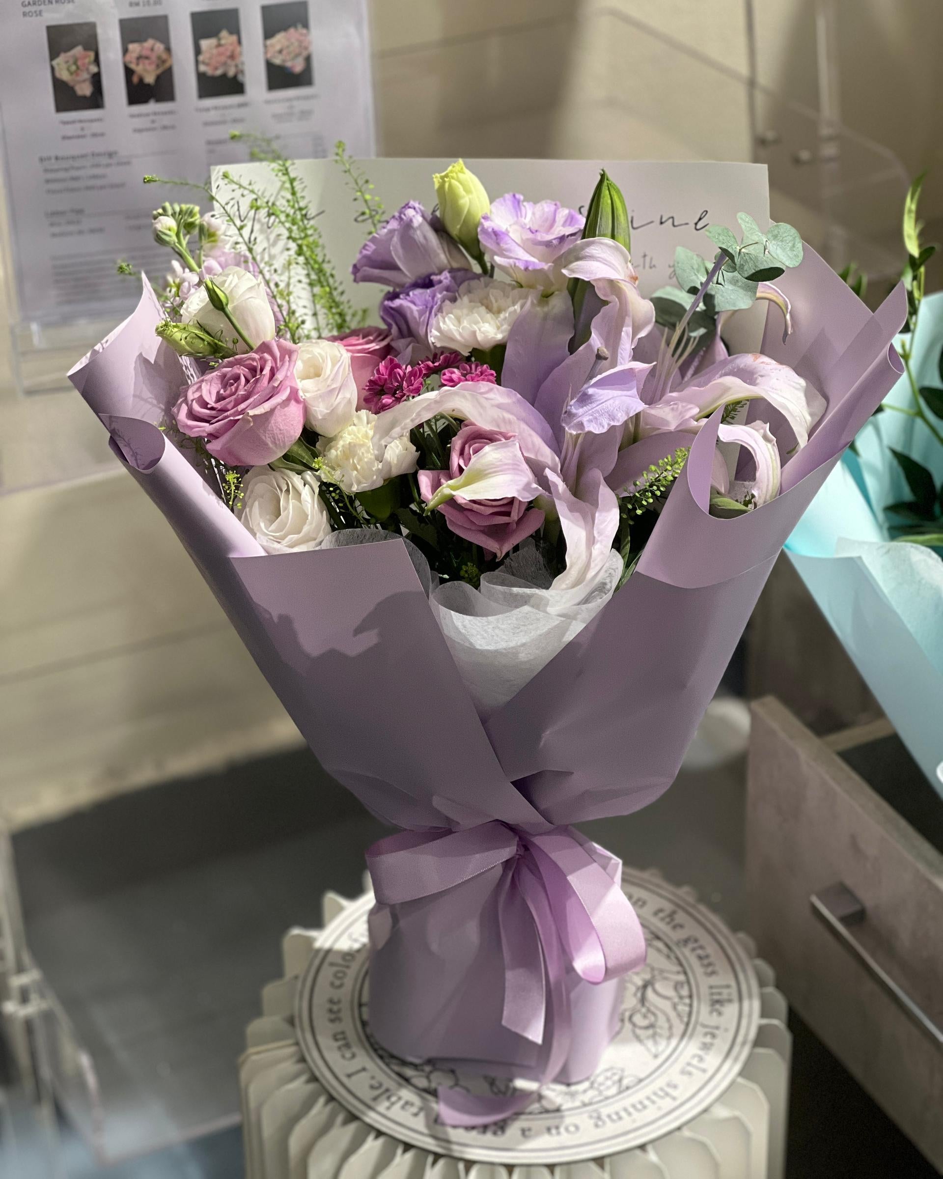 Daily Bouqet (Purple)