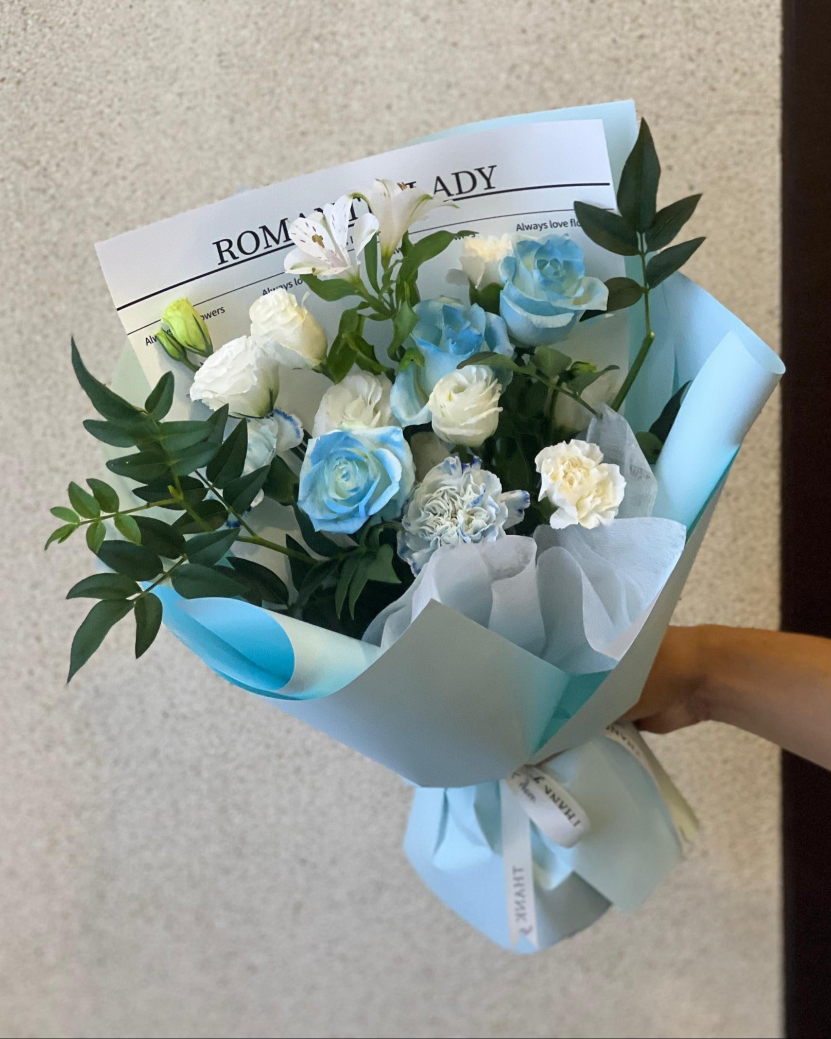 Daliy Bouquet (Light Blue)