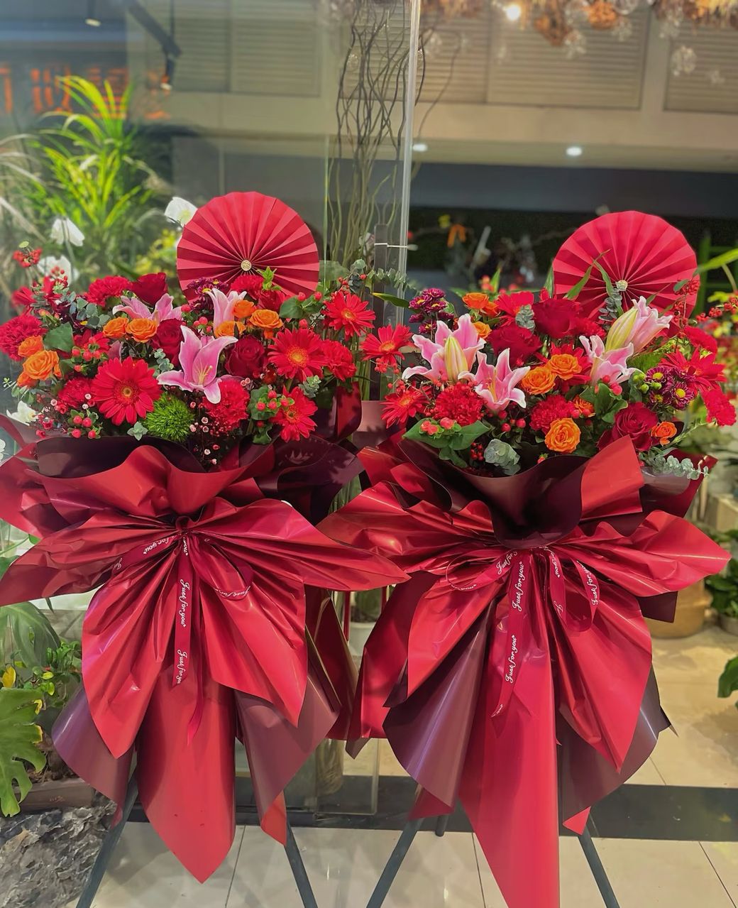 Grand Opening Flower Stand