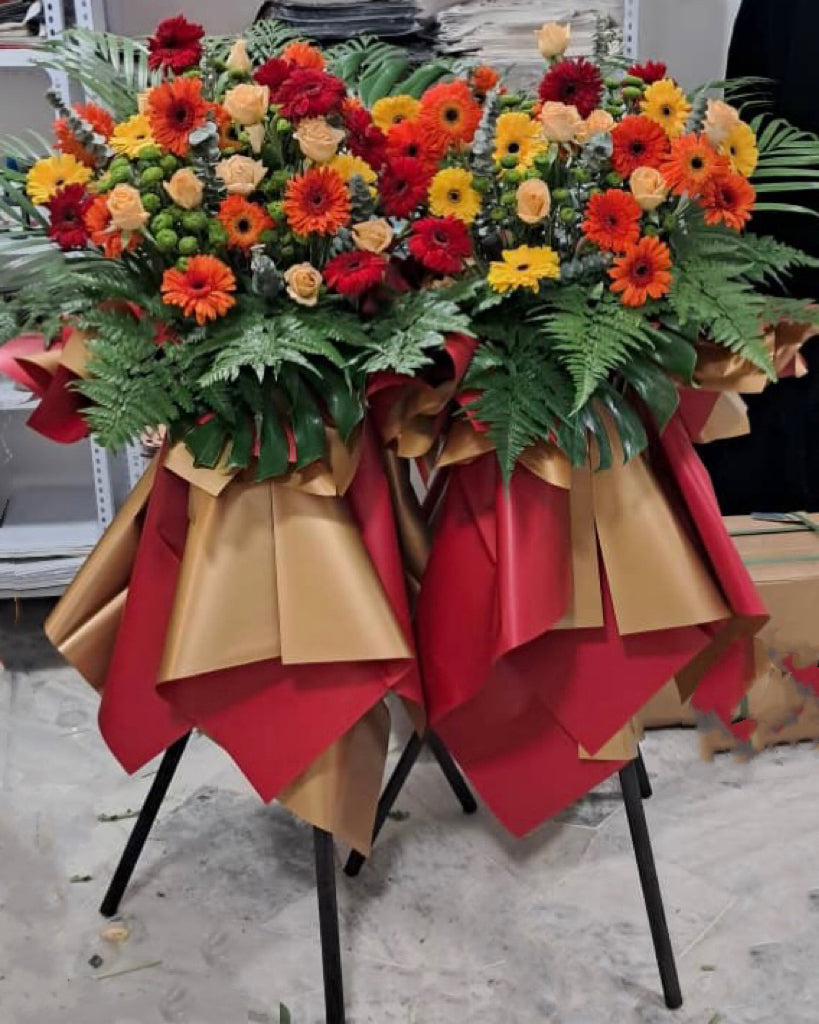 Grand Opening Flower Stand