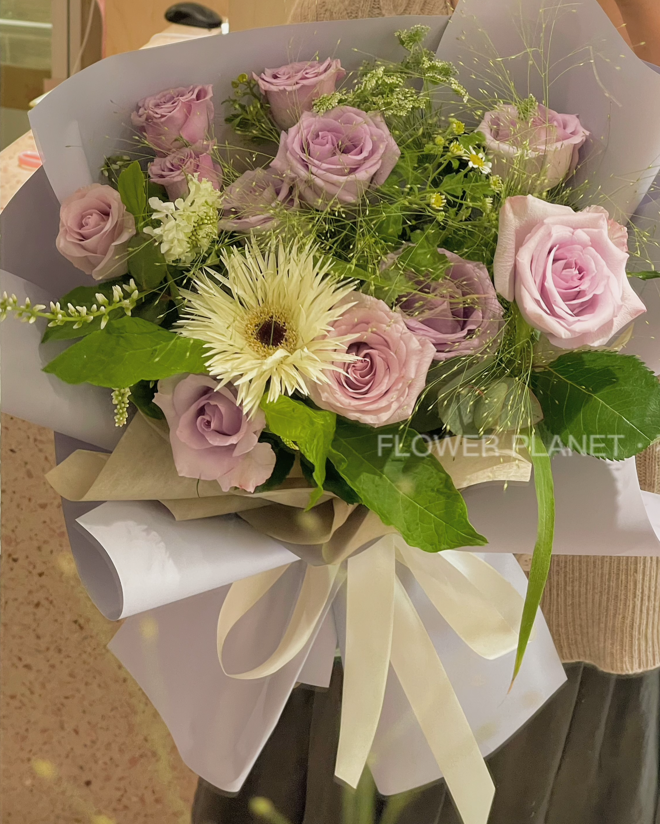 Light Purple Theme Bouquet（M Size）