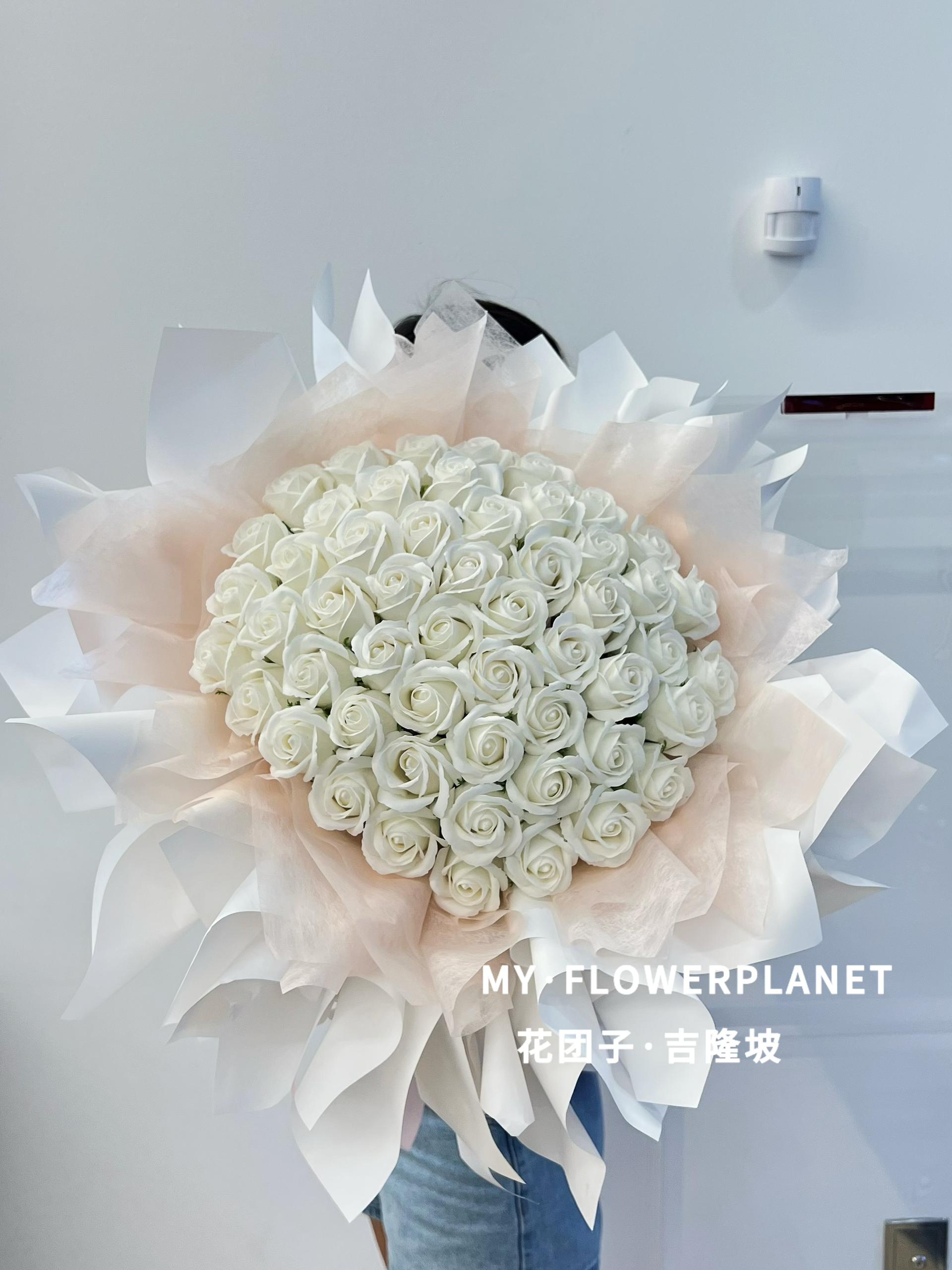 Soap flowers 99 Stalks